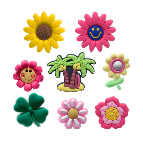 INF Sko charme, sko dekoration 10 pakker Flower 1