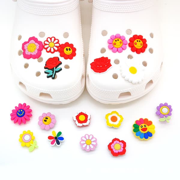 INF Sko charme, sko dekoration 10 pakker Flower 1
