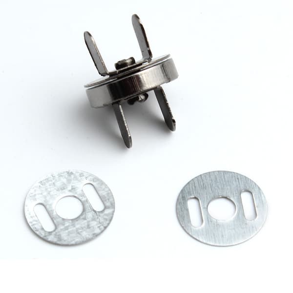 INF Antiikki messinkiset magneettipussin napit, 18mm (10 kpl pakkaus)