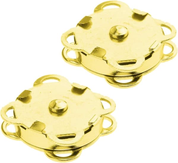 Magnetiska snäppfästen för sömnad, 18 mm (paket med 10)