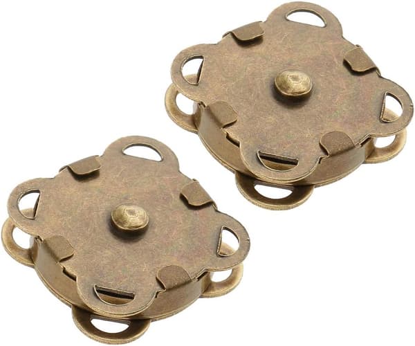 INF Magnetiska snäppfästen för sömnad, 18 mm (paket med 10)