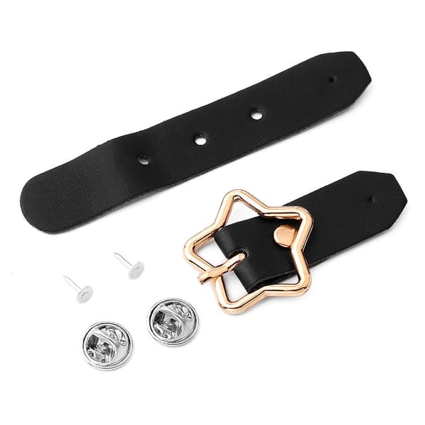 INF Avtakbar PU-skinnspenne, Star Design Gull