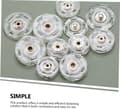 Miniatyrbild 11 av 11: INF Transparenta Tryckknappar - 25 mm, 10 st
