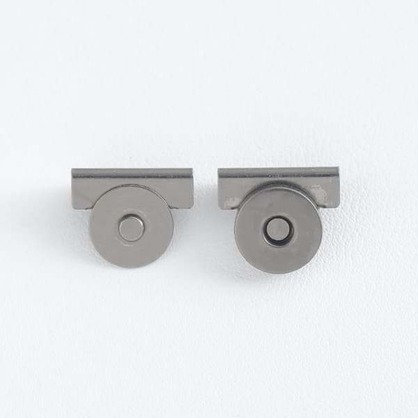 INF 8-pak lærredstaske magnetisk lukning, magnetiske låse uden syninger