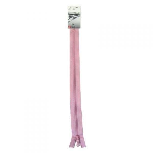 Ej separerbar plastdragkedja, fin (Z51) - 45 cm 805 Babyrosa