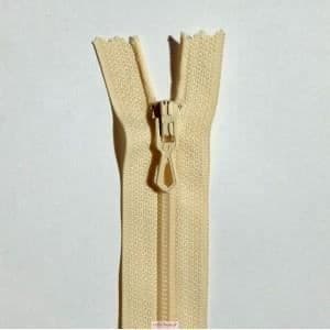 Dragkedja 15 cm benvit Prestyl