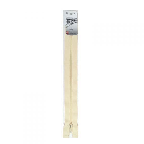 Separbar plastdragkedja 5 mm (Z58) - 25 cm 410 Off-white