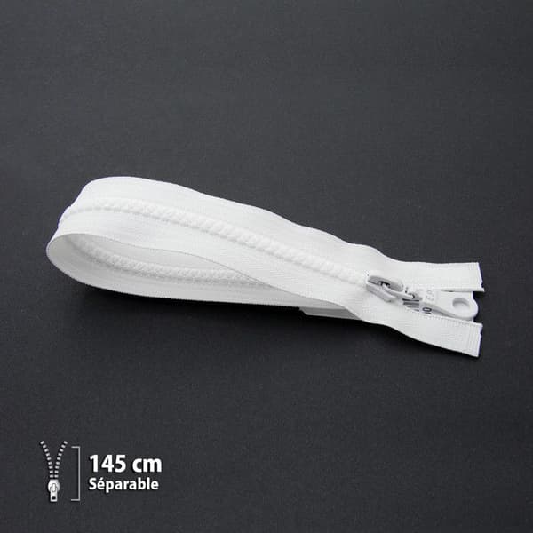 Z54 dragkedja - formgjuten 6mm Separbar - 145 cm