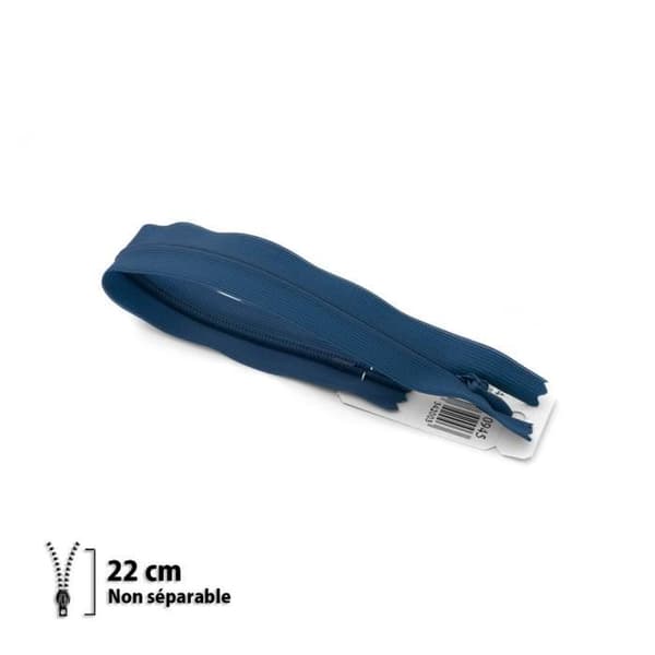 Dragkedja Z41 - osynlig 4mm - 22 cm