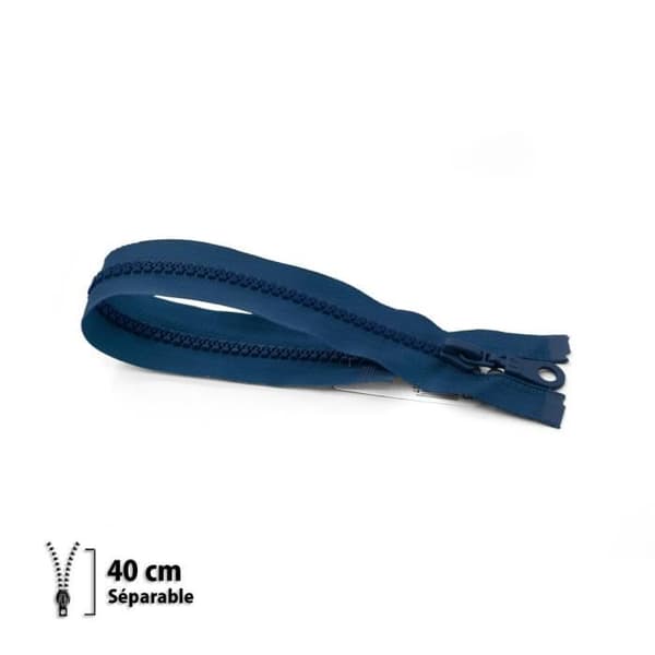 Z54 dragkedja - gjuten 6mm Separbar - 40 cm