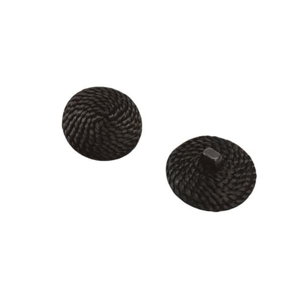 Stile Universal 20 Buttons handklädd i blank svart viskos