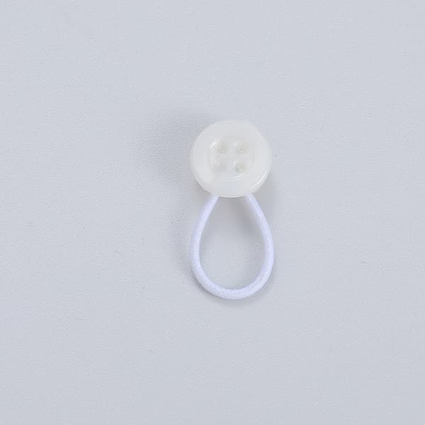 INF Justerbare midjeforlengere, 10 stk. - 10 mm klare runde knapper