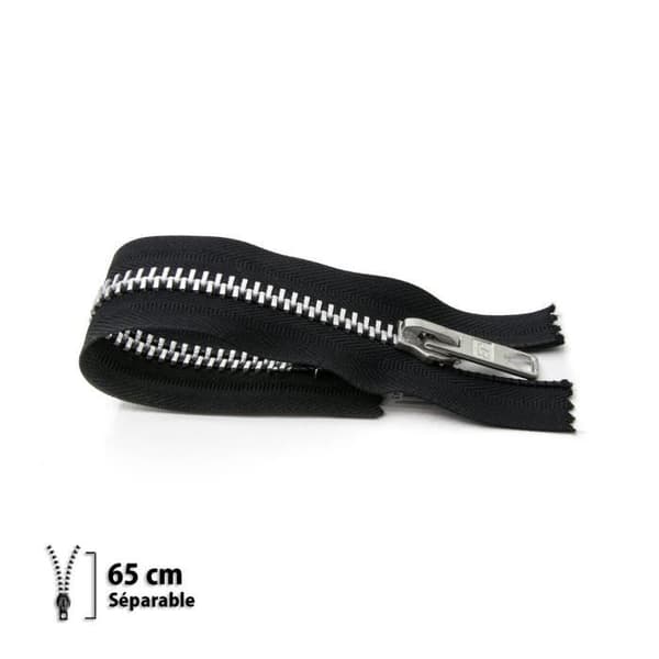 Dragkedja Z31 - Separabel 9mm Svart 65 cm