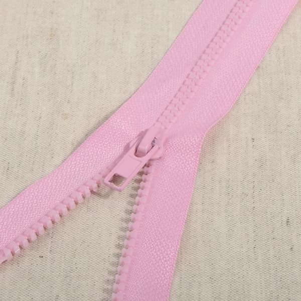 Separabel injektionsstängning - Ej specificerad - 80cm - Rosa - Ideal för jacka