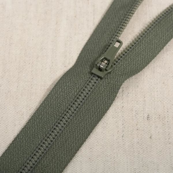 Dragkedja - MDC - Spiral - Kaki - 10 cm - Icke separerbar