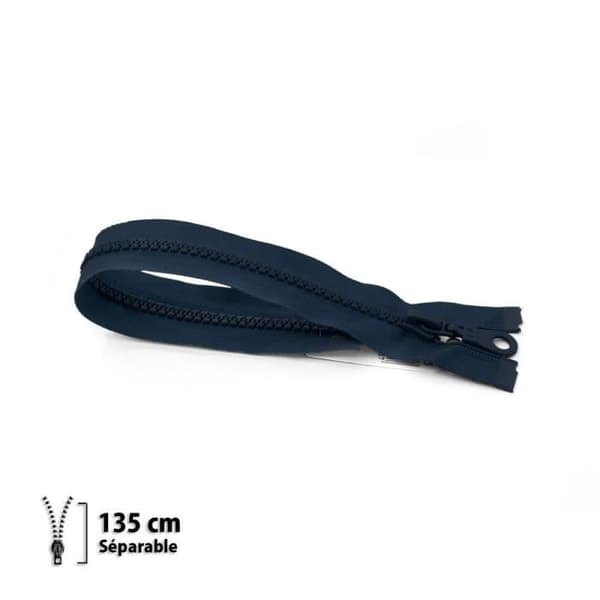Z54 dragkedja - gjuten 6mm Separbar - 135 cm