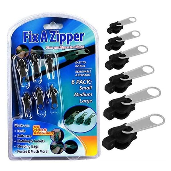 Dragkedja Stängningsdrag, Dragkedja Stängning, Zlideon Dragkedja Stängning, Metall Dragkedjor Kit