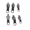 Miniatyrbild 1 av 3: Reparationskit för blixtlås - INF - Fix A Zipper - Paket med 6 - Universal - Svart