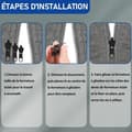 Miniatyrbild 4 av 6: Dragkedja Puller, 12 St Reparation Utbytes Universell Dragkedja Puller för Jackor, Kappor, Väskor