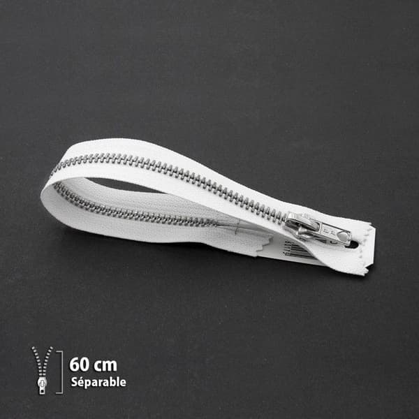 Dragkedja - Eclair Prym - Z22 - Separabel - 60 cm - Vit