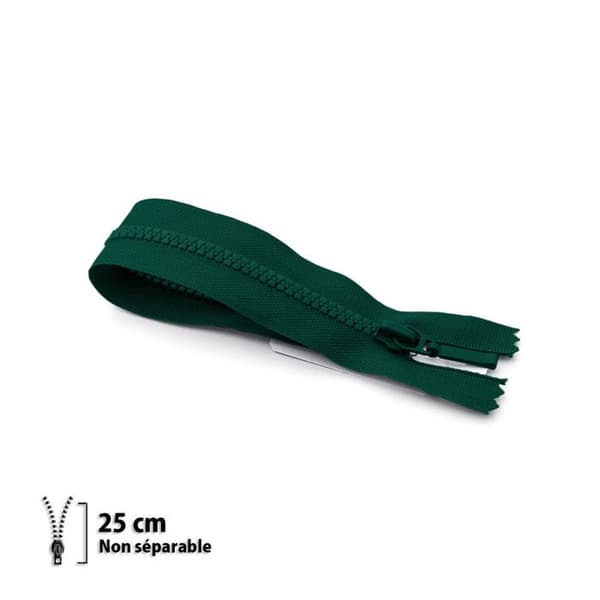 Dragkedja Z48 - PRESTILON 4 mm 25 cm - Icke separerbar