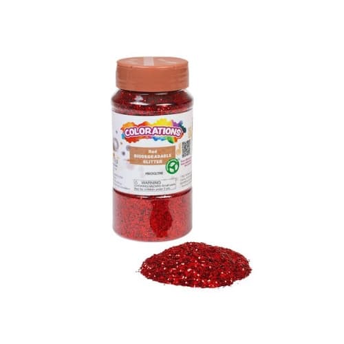Bioglitter 113gr röd