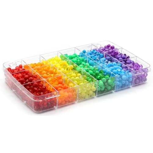 Pearl ´n Fun - Rainbow colored pearl mix (714203)