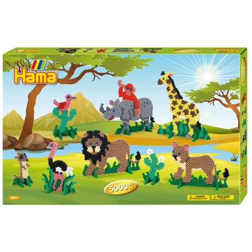 HAMA - Midi Beads - Giant Gift Box - Safari (3041)