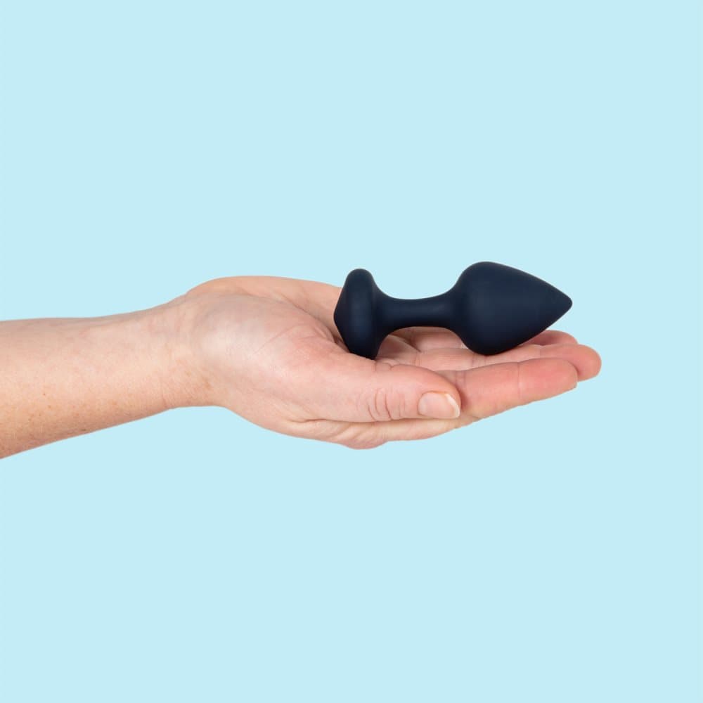 The Best Silicone Beginner Plug Dark Blue Small