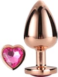 Miniatyrbild 1 av 5: Dream Toys: Gleaming Love, Rose Gold Plug, medium