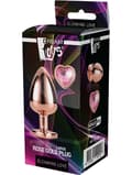 Miniatyrbild 2 av 5: Dream Toys: Gleaming Love, Rose Gold Plug, large