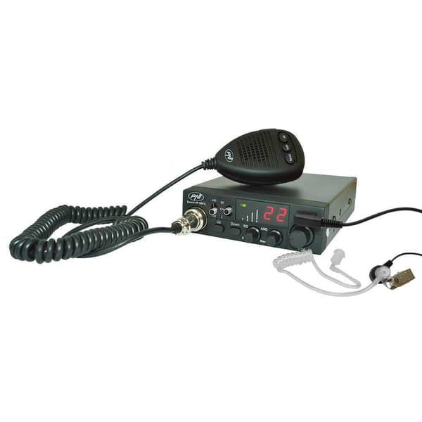 Pni Escort Hp 8001l Cb Radio Station+hs81l Headset Svart