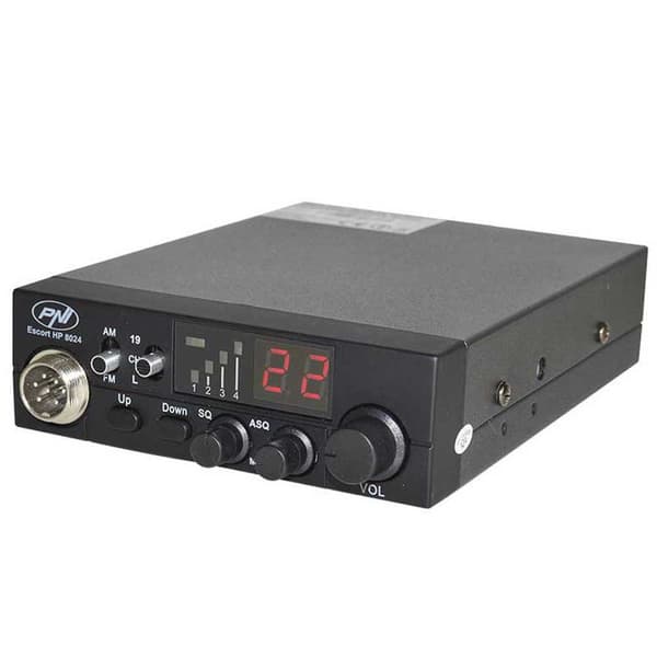 Pni Escort Hp 8024 Cb Radio Asema+hf11 Kuulokkeet Musta