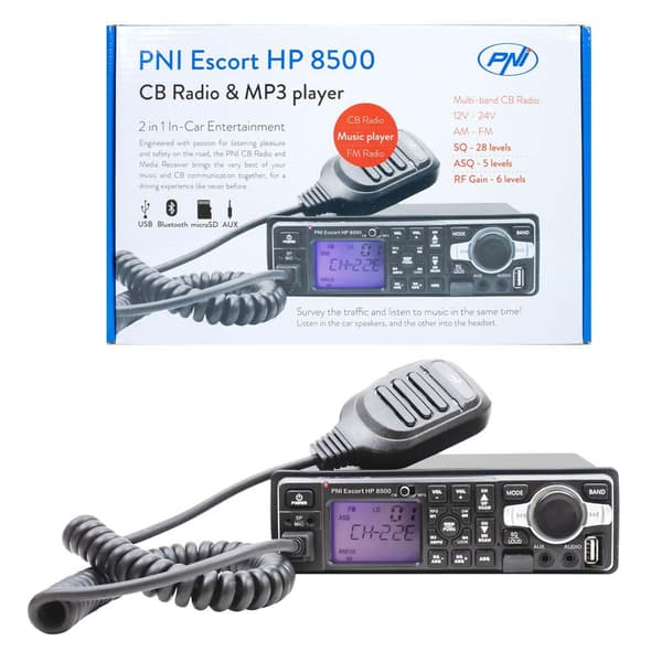 Pni Cb Radiostation Escort Hp 8500 Asq Sort