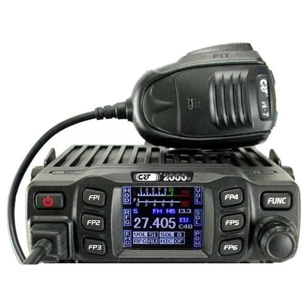 Crt Am/fm-radiostation 2000h Svart
