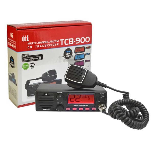 Tti Cb-radiostation Med Højttaler Tcb-900 Sort