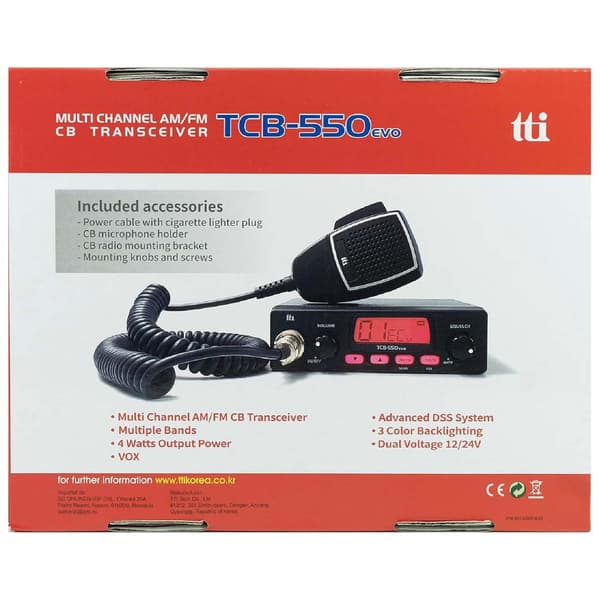 Tti Cb Radiostation Tcb-550 Evo
