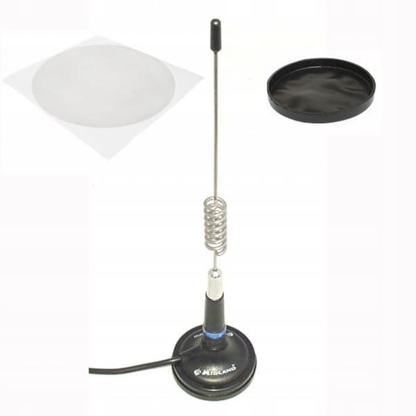 CB Midland sæt, M-Mini radio + LC29 antenne