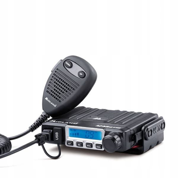 CB Midland sæt, M-Mini radio + LC29 antenne