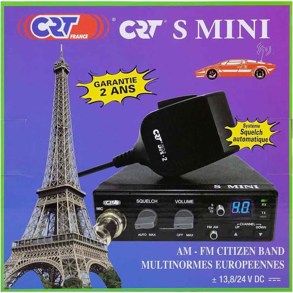 Crt Cb Radiostation S Mini Dual Voltage
