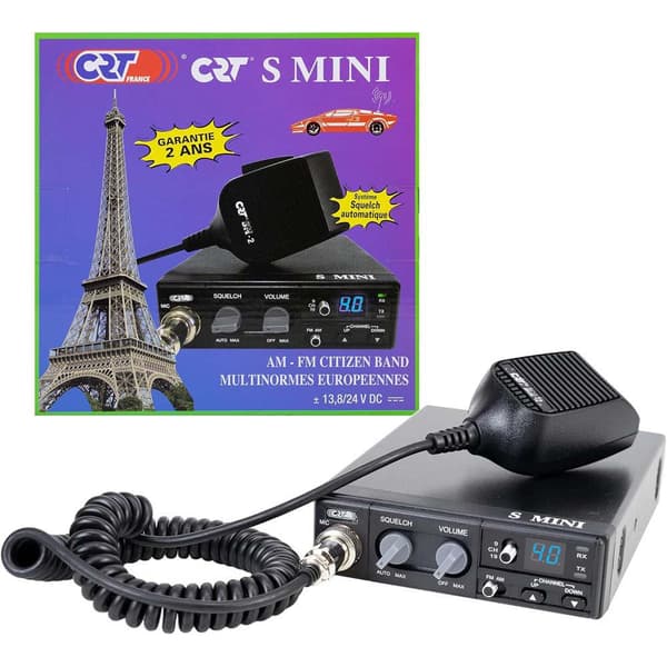 Crt Cb Radiostation S Mini Dual Voltage