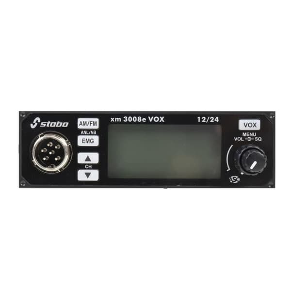 CB-radio STABO XM 3008E AM-FM, 12-24V, VOX, ASQ