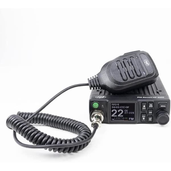Radio CB PNI Escort HP 8900 ASQ, 12-24V Antenn CB PNI Extra 40 med magnetfot