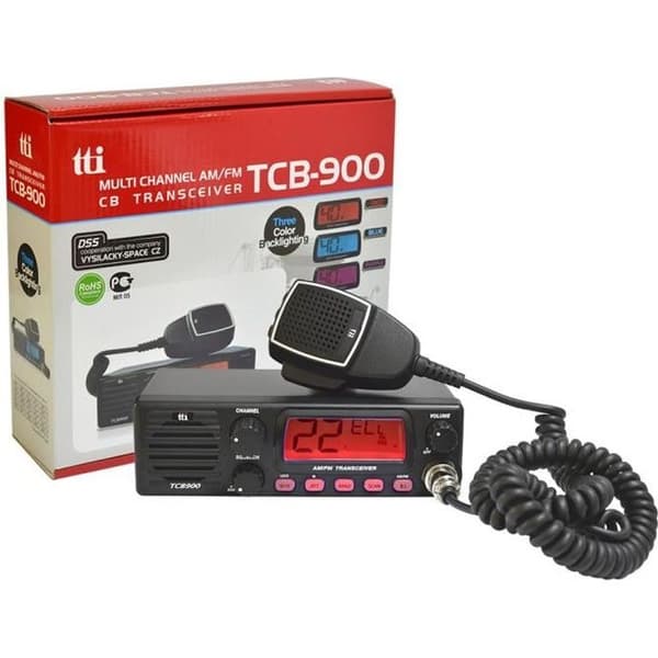 CB Radio TTI TCB-900 Multi-Norm Multi-Standard am FM CB Radio Dual Voltage