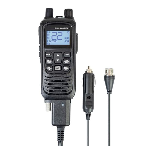 PNI Escort HP 82 bärbar CB-radio, multistandard, 4W, 12V, AM-FM, NRC, Dual Watch, Roger Beep, justerbar ASQ SQ, VOX