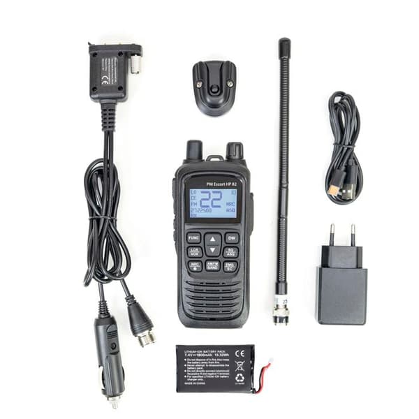 PNI Escort HP 82 bärbar CB-radio, multistandard, 4W, 12V, AM-FM, NRC, Dual Watch, Roger Beep, justerbar ASQ SQ, VOX