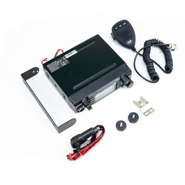 Radio CB PNI Escort HP 9001 Pro ASQ justerbar, AM-FM, 12V / 24V, 4W, scanning, Dual Watch, ANL, Flerfärgad skärm