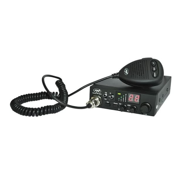 Trådlös CB PNI Escort HP 8024 ASQ justerbar strömförsörjning 12V-24V