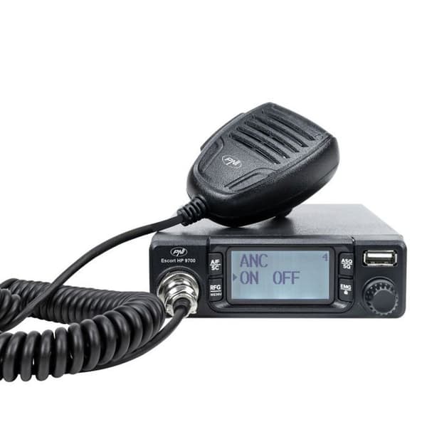 CB Radio Pni - PACK106 - CB Radio Escort HP 9700 USB och CB Extra 48 Antenn med magnetisk bas