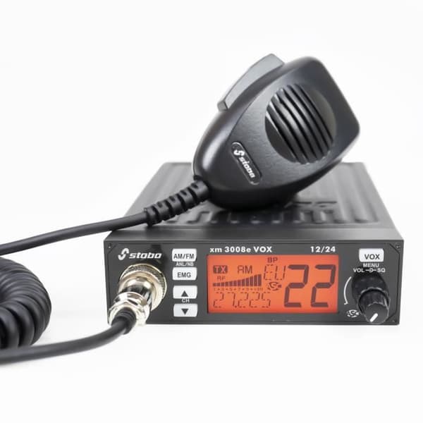 CB-radio STABO XM 3008E AM-FM, 12-24V, VOX, ASQ